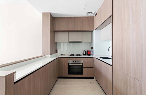 Al Barsha Apartment | New 1-Bedroom in Prime Gardens with pool and gym