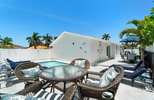 Naples Park House | NEW! Beach Home w/Saltwater Pool, Bike 2 Beach, BBQ