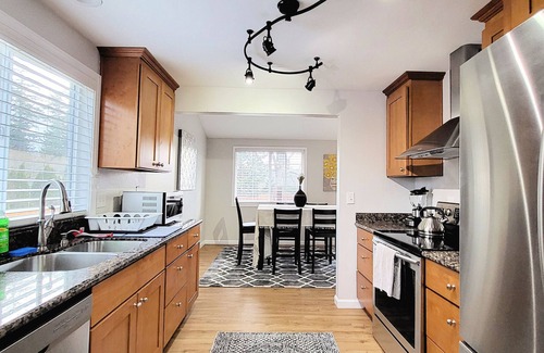 Beaverton House | NEW!Beaverton Haven with yard; Pets Allowed