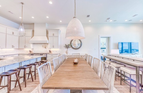 Gulf Shores House | New Coastal Modern Home, 9BR/8.5 BA, Pool, Steps From the Beach, Sleeps 28
