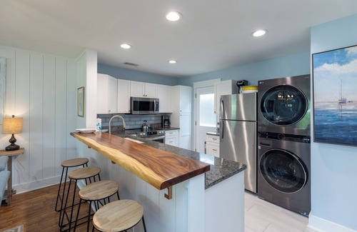 Palmetto Dunes Condo | NEW! Coastal Family Villa w/Private Patio, BBQ, Bikes - Pet Friendly!