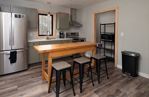 Land O Lakes Cabin | New Construction on private, lakefront in the Northwoods!