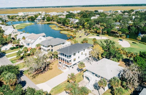 Edisto Island House | New Edisto Home, Gorgeous views from 4 sundecks