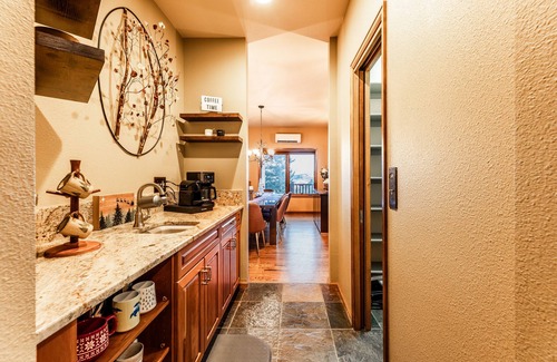 Hangen Ranch And M and B House | NEW! Evergreen Mountain Basecamp- home with hot tub on 10 private acres!