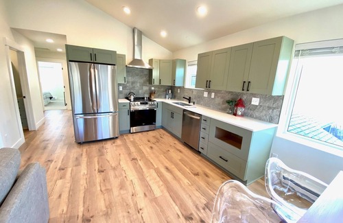 Big Sky Condo | NEW Listing! NEW Build! Condo is 1-block walk to restaurants, shopping, concerts