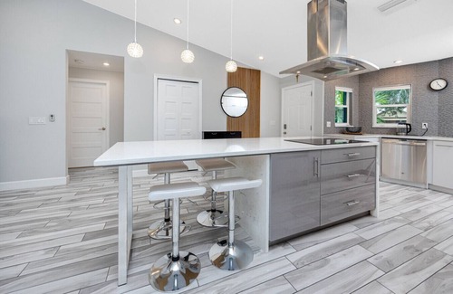 Palm Harbor House | NEW! Palm Harbor Hideaway | Gorgeous Home with Pool & Tropical Oasis