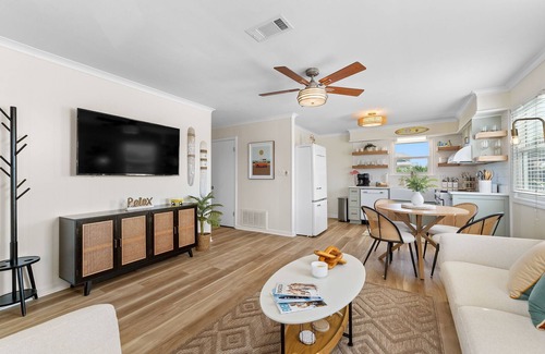 Pensacola Beach House | NEW-Retro-inspired beach house, 4-min walk to beach, turfed yard, pirate playset