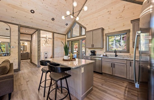 Wears Valley Cabin | New secluded cabin with private swim spa! Outdoor Living, Game Room, *NEW*