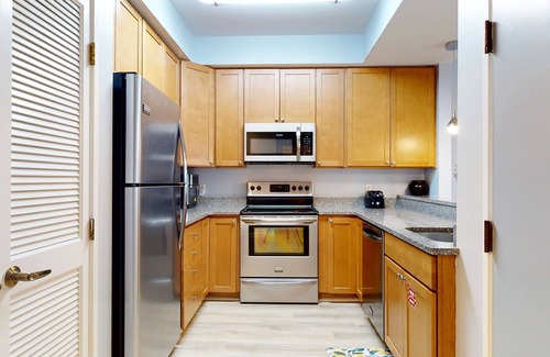 Four Mile Village Condo | New to Rental Program ~ Great pool, hot tub, close to beach, private resort!