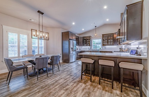 McKinleyville House | Newly built home with hot tub, fire table, game room & gym with Peloton bike