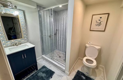 Woburn Apartment | Newly Finished Guest Haven in Woburn