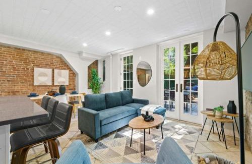 Central Park North House | Newly Renovated 2BR w Rare Private Backyard and BBQ