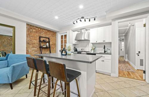 Central Park North House | Newly Renovated 2BR w Rare Private Backyard and BBQ
