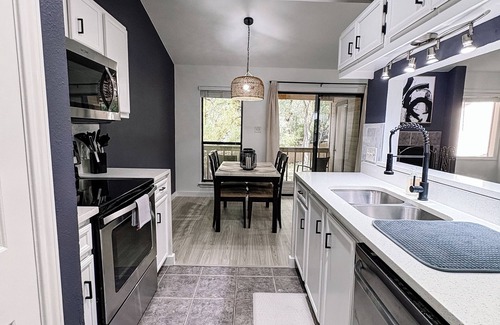 Waters Park Condo | Newly Renovated Condo - Deck, Pet-Friendly, WFH