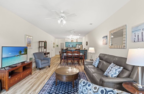Sea Trail Condo | Newly Updated Villa w/Golf Views -Sunset Beach