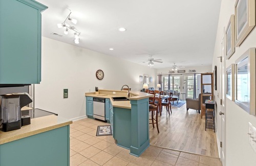 Sea Trail Condo | Newly Updated Villa w/Golf Views -Sunset Beach