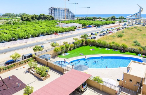 Cabanes Apartment | Nice apartment for 4 people with WIFI, A/C, pool, TV, terrace and pets allowed