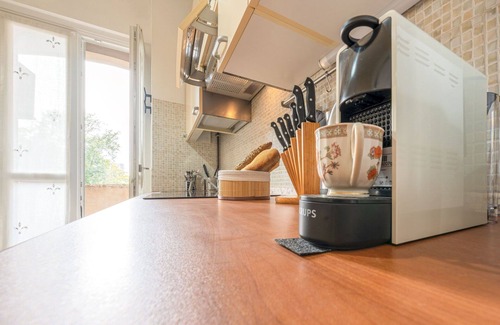 Pavia Apartment | Nice apartment for 4 people with A/C, WIFI, TV, terrace and panoramic view