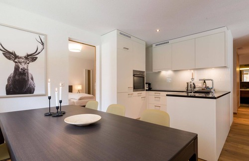 Saas-Balen Apartment | Nice apartment for 5 people with WIFI, TV, balcony and pets allowed
