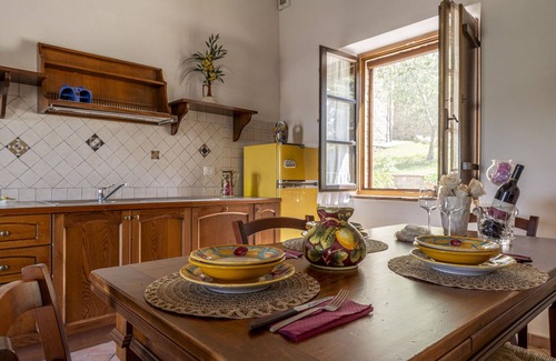 Radicondoli Villa | Nice apartment in villa for 7 guests with pool, WIFI