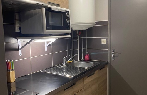 Les Angles Apartment | Nice T2 Pied des Pistes with garage