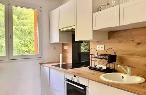 Vernet-les-Bains Apartment | Nice T2 with balcony for 2 people