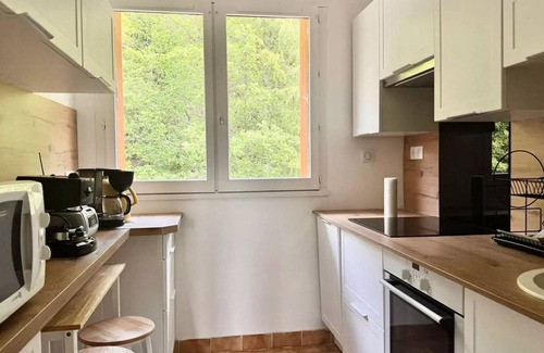 Vernet-les-Bains Apartment | Nice T2 with balcony for 2 people