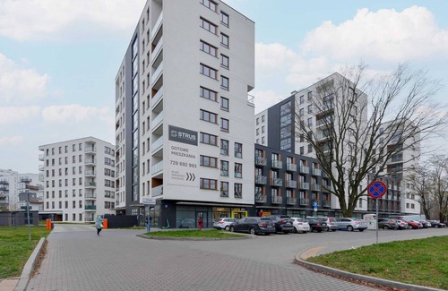 Bielany Apartment | Nocznickiego 29 | Studio | Parking & Balcony