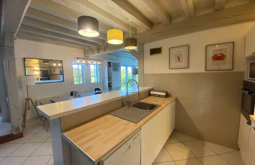 Gonneville-sur-Mer House | Norman house with swimming pool, exceptional view of the countryside, close to beaches