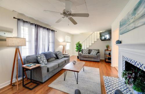 Morehead City House | North Carolina Retreat - Deck, Grill and Creek Views