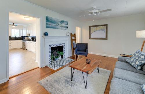 Morehead City House | North Carolina Retreat - Deck, Grill and Creek Views