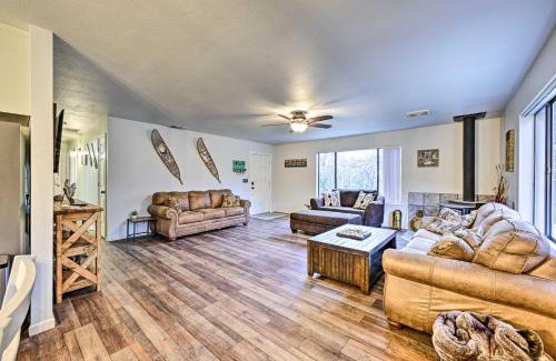 Cascadel Woods House | North Fork Vacation Rental 28 Mi to Yosemite