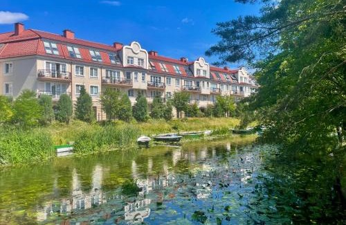 Elk Apartment | Nowoczesny Apartament z widokiem na rzekę i jezioro