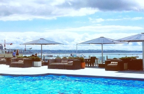 Auckland Central Business District Apartment | NY-style apt, 2 bed, large sunny terrace, rooftop pool Auckland City