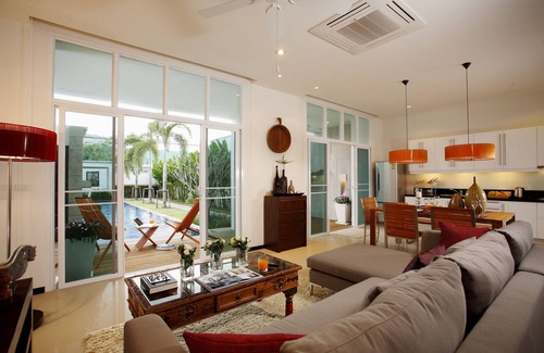 Cherngtalay Villa | O2BT3-VW2: 3 Bedrooms Pool Villa-Oxygen Bangtao-Full Kitchen