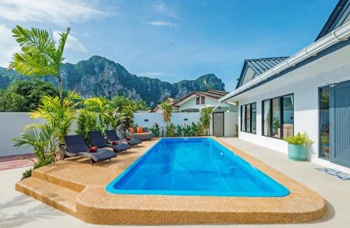 Ao Nang Villa | Oasis 4BR Private Pool Villa in central Ao Nang
