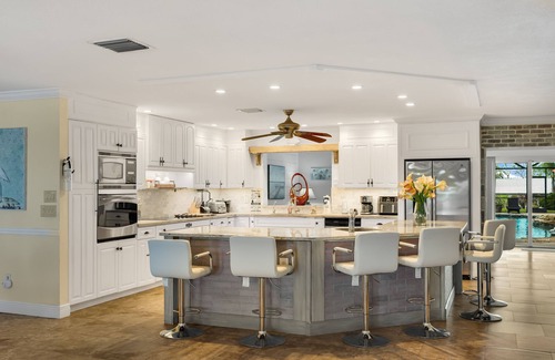 Jensen Beach Villa | Ocean access/Pool & HotTub /Arcade & Game Room/Private Beach and long Pier