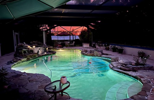 Jensen Beach Villa | Ocean access/Pool & HotTub /Arcade & Game Room/Private Beach and long Pier