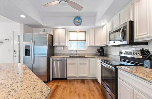 Marineland Acres House | Ocean Blue – Coastal Haven w/Private Pool, Golf Cart, & Steps to the Beach!