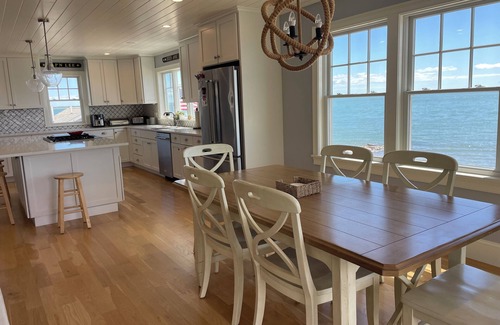 Popponesset House | Ocean Front Gem, 10 steps to Beach! New to Market, Teaser Rate for August 2025!