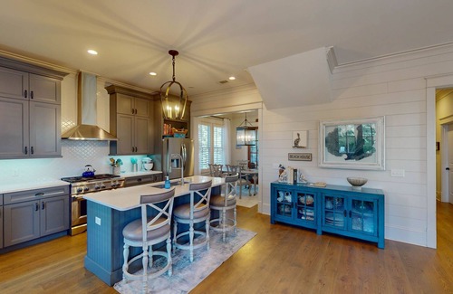 Jekyll Island House | OCEAN HUES @ OCEAN OAKS 4 bedrooms, 3.5 bathrooms