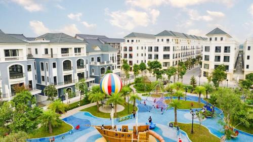 Van Giang Bed & Breakfast | Ocean Park 2 - 3 Giường Đôi ở Tầng 2 Sunny Residence