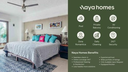 Emiliano Zapata Apartment | Ocean view 2Br Condo-Balcony-Beach-Pool