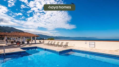 Emiliano Zapata Apartment | Ocean view 2Br Condo-Balcony-Beach-Pool