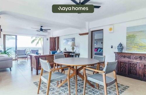 Emiliano Zapata Apartment | Ocean view 2Br Condo-Balcony-Beach-Pool