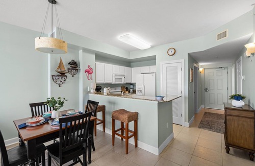 Panama City Beach Condo | Ocean View Beachfront Getaway | Sleeps 4 & Walk to the Waves at Sunrise Beach Resort 705