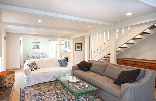 Pierpont Bay House | Ocean View Beach Family Vacation Steps from Sand 5600 monthly Sept to May