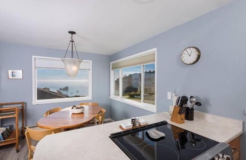 Trinidad Apartment | Ocean View Village Condo with Trails to Beaches