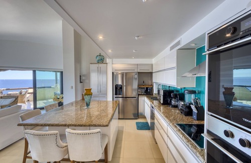 Cabo Bello Condo | Ocean Views all around!Newly renovated condo. Access to Private Swimmable Beach.