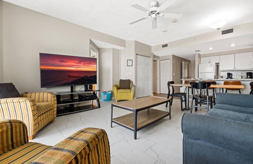 Brush - Stewarts Condo | Oceanfront Bliss: 11th Floor 2 BR Retreat with Direct Ocean Front Balcony at The Wyndham Ocean Walk Resort